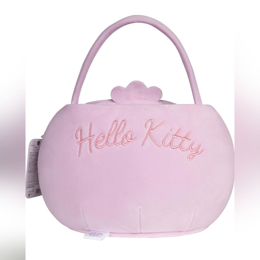 Sanrio Hello Kitty & Friends NWT Pink Plush Easter/Halloween Basket Pail- 15in - Picture 10 of 12
